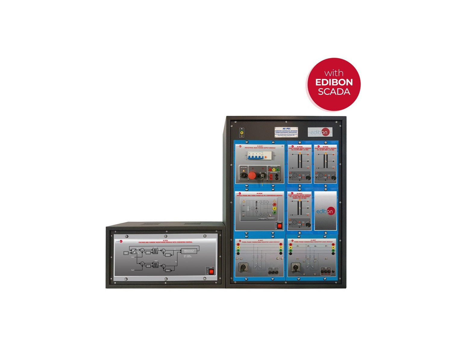 AE-PEC application avancée électronique puissance modules convertisseurs SCADA - Smart Didactic