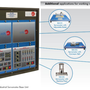 AE-SMI application industrielle servomoteur commandes position vitesse couple - Smart Didactic