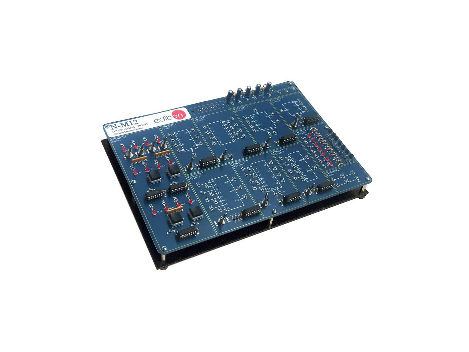 N-M12 module circuits combinatoires de base multiplexeurs décodeurs - Smart Didactic