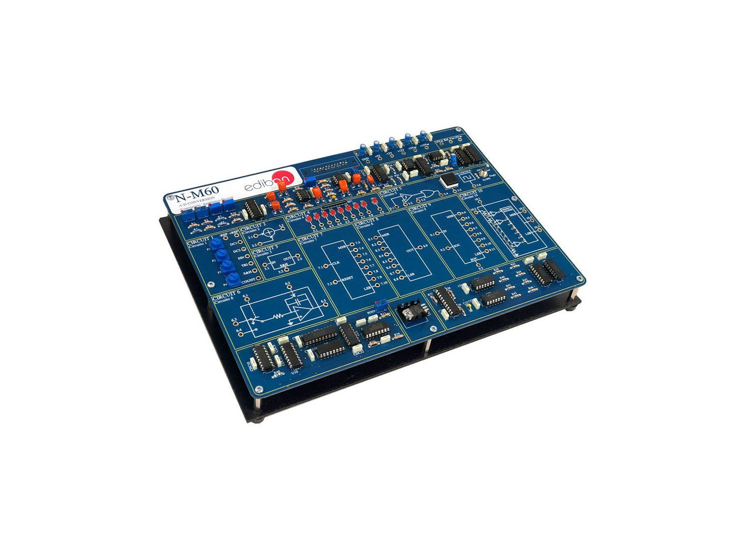 N-M61 module convertisseurs numériques analogiques CNA - Smart Didactic