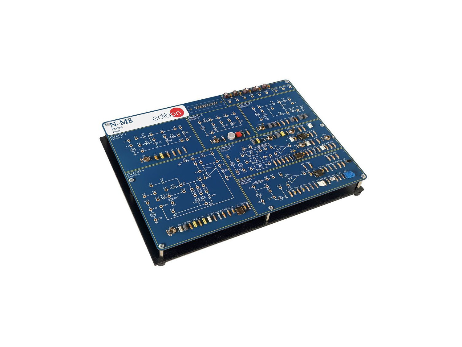 N-M8 module filtres électroniques actifs passifs pédagogique - Smart Didactic