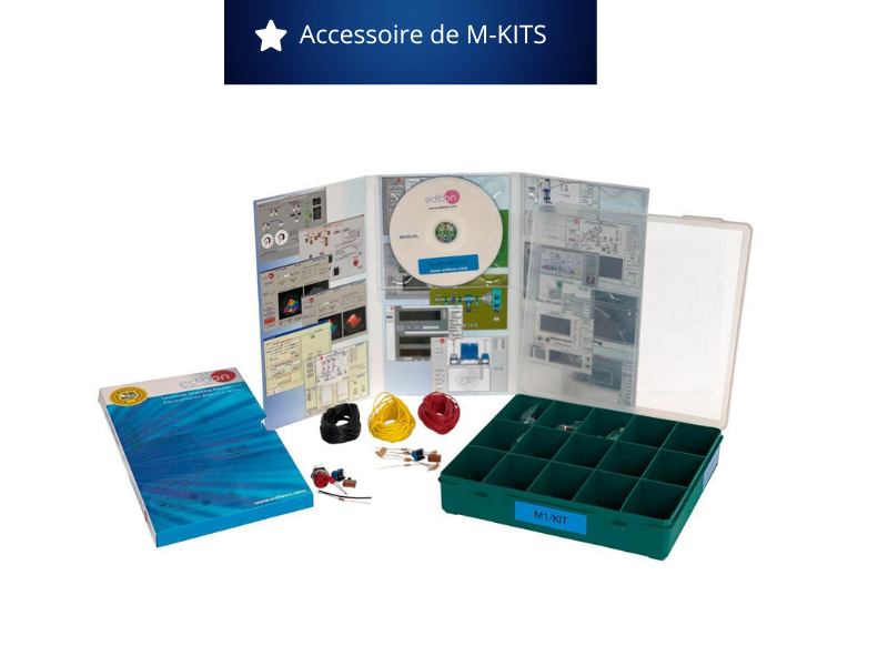 M1/KIT kit étude circuits courant continu - Accessoire M-KITS Smart Didactic