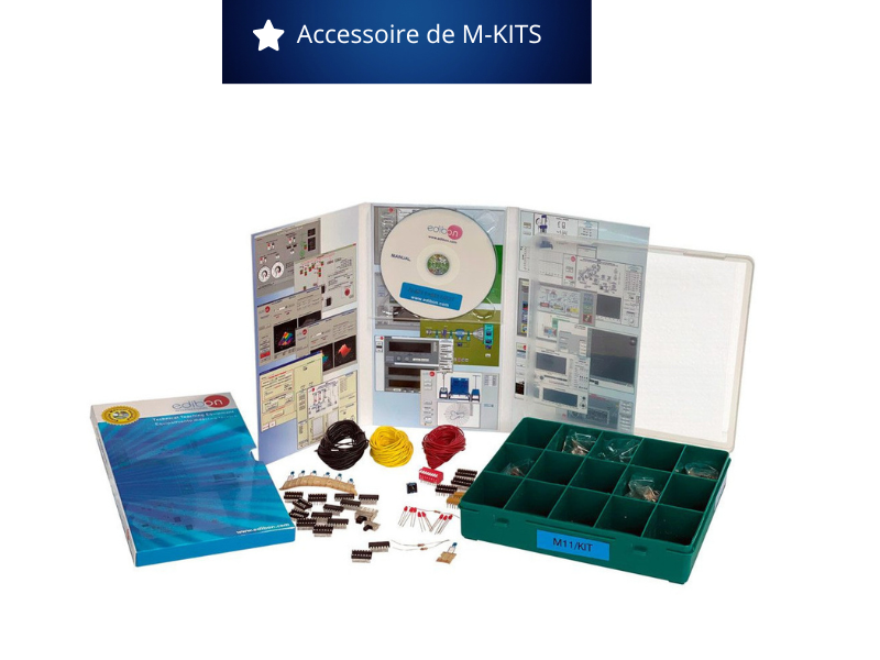 M11/KIT kit fondamentaux électronique numérique circuits logiques - Accessoire M-KITS Smart Didactic