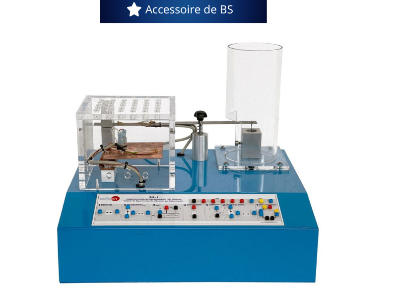 BS1 module essai vibrations déformations accéléromètres jauges - Smart Didactic