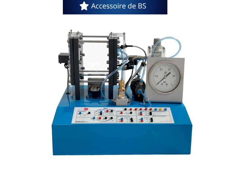 BS3 module essai pression capteurs manomètres - Smart Didactic