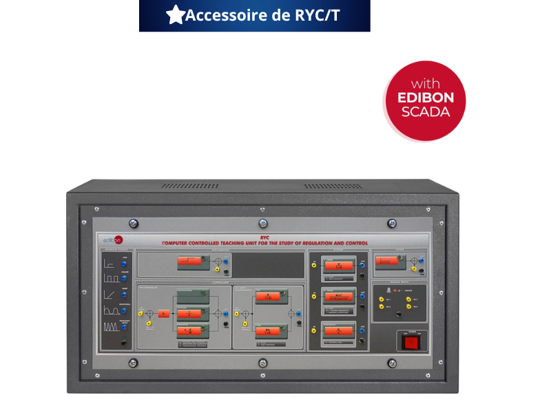 RYC unité étude régulation contrôle ordinateur PC PID SCADA - Smart Didactic